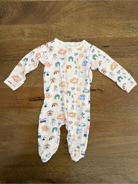 Magnetic Me Other - Magnetic Me Organic Cotton Dog Sleeper - Size 0-3 Months